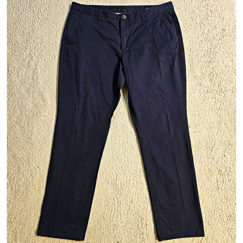 Bonobos Chino Pants Mens 38x32 Dark Navy Blue Stretch Cotton Casual Work